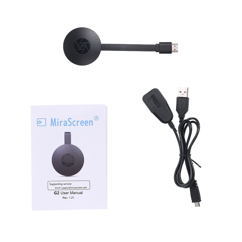WIFI Display Receiver Mirroring Phone Tablet PC Screen to TV/Projector
