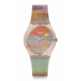 Swatch Watch TURNER'S SCARLET SUNSET Gent SO28Z700