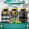 Tenmido Oregano Supplements - 6in1 with Berberine, Psyllium Husk, Garlic,