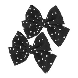 Baluue 1 Pair Bow Shoe Clips Detachable Vintage Pattern Accessories for Heels Elegant Shoe Buckles for Women for Weddings Parties and Everyday Wear