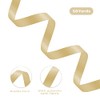 Rilisili Gold Satin Ribbon 3/8 Inch 50 Yards Double Faced