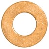 The Hillman Group The Hillman Group 1292 #4S Flat Washer - Brass 50-Pack