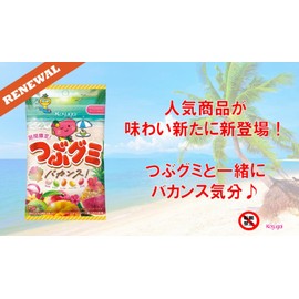 Kasugai Seika Tsuzu Gummy Vacance 2.6 oz (75 g) x 6 Bags