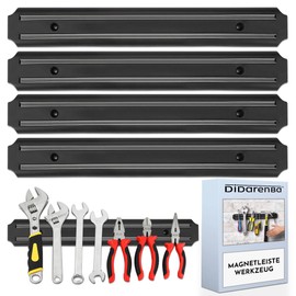 Magnetic Strip Tool 4 Pieces 33 cm x 5 cm Magnet Tool Holder