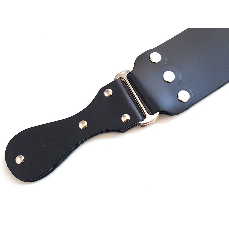 Quality Extra Wide Real Leather Straight Cut Throat Razor Strop/Sharpning