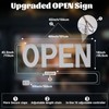 LED Open Signs for Business, 40"x14" Dimmable Large LED Open