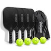 GoSports GS1 Pickleball Paddles - Single, 2 Pack, or 4