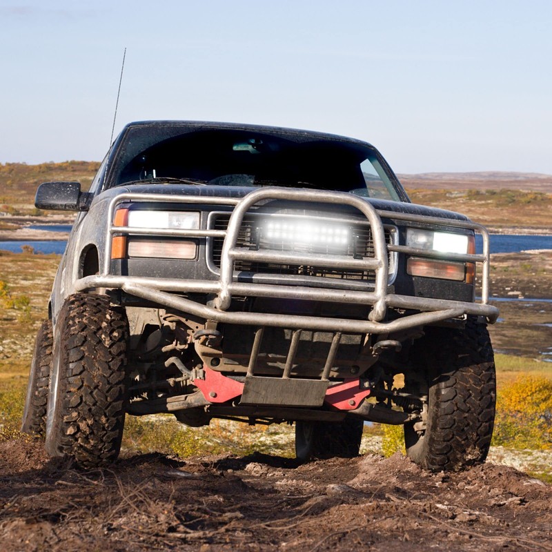 Blazer International 195CWL513 13" LED Double Row Off-Road Light Bar