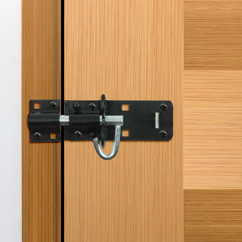Primes DIY Brenton Strong Sliding Lockable Padbolt(8") Ideal for use
