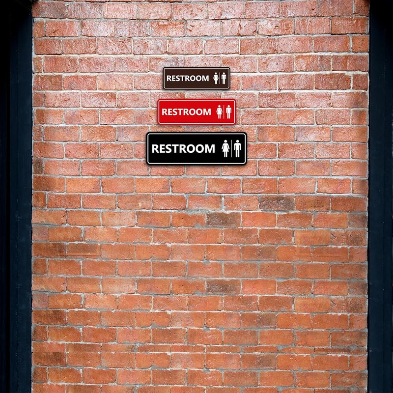 Signs ByLITA - Letrero de baño estándar para todos los