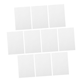 Operitacx Pack of 10 Water Soluble Cloth Hand Sewing Stabilizers Embroidery Stabilizers Water Soluble Embroidery Transfer Paper Water Soluble Stabiliser Fabric Stabiliser Sewing Accessories White