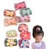 Wenlly 10 Pieces Hair Ties, Cute bow & flower Elastic