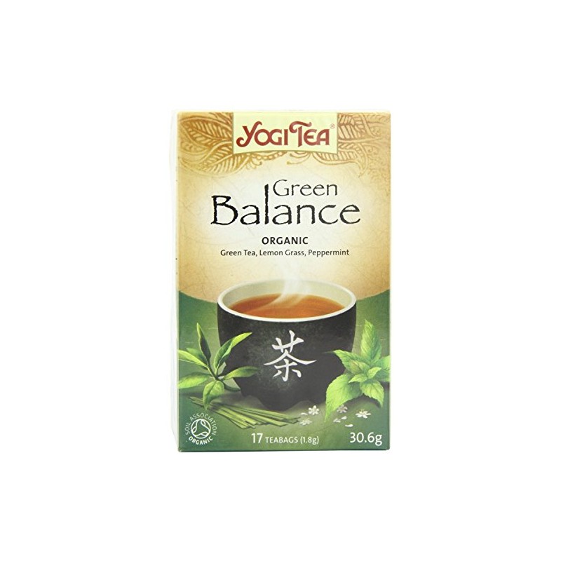 Yogi Tea - Green Balance - 30.6g (Case of 6)