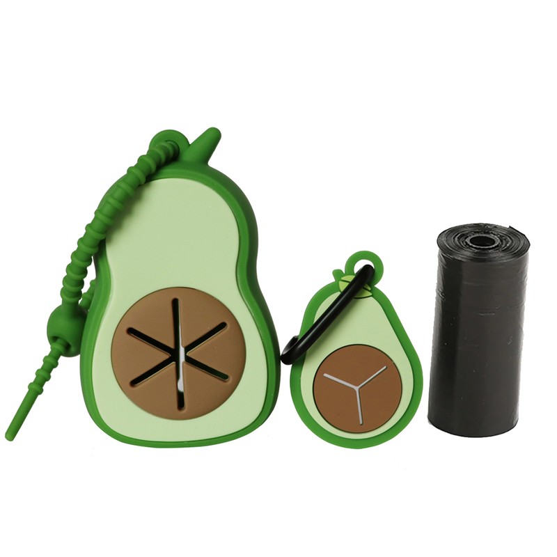 PawComfort Dog Poop Bag Dispenser – Secure Silicone Clip with