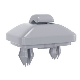 Areyourshop Inner Sun Visor Hook Clip Holder for A1 A3 A4 A5 Q3 Q5 T1 RS3 RS4 RS5, Grey