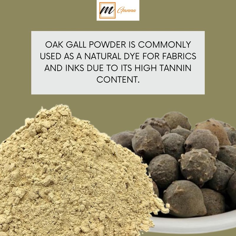 mGanna 100% Natural Oak Gall Powder 0.5 lbs / 227