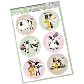 Put it on your shoes and put it on the left and right side! / Deercars Non-Iron, Waterproof Laminated Picture Matching Stickers-Shaun the Sheep (Sean and Friends) 6201-E4D-020