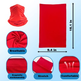 Breathable Neck Gaiter Face Scarf Mask for Men Women Hiking, Cycling, Sports, Fishing, Sun UV Protection Bandana