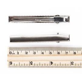 WD2U Girls 6" Classic Style Large Boutique Grosgrain Hair Bow Alligator Clip Aqua Blue