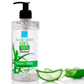 Pure Aloe Vera Gel 100% Natural 200 ml 7.03 fl oz DIY Cosmetics Face & Body care Moisturiser Hair repair After sun Soothing gel Wax Aftercare Canary Islands