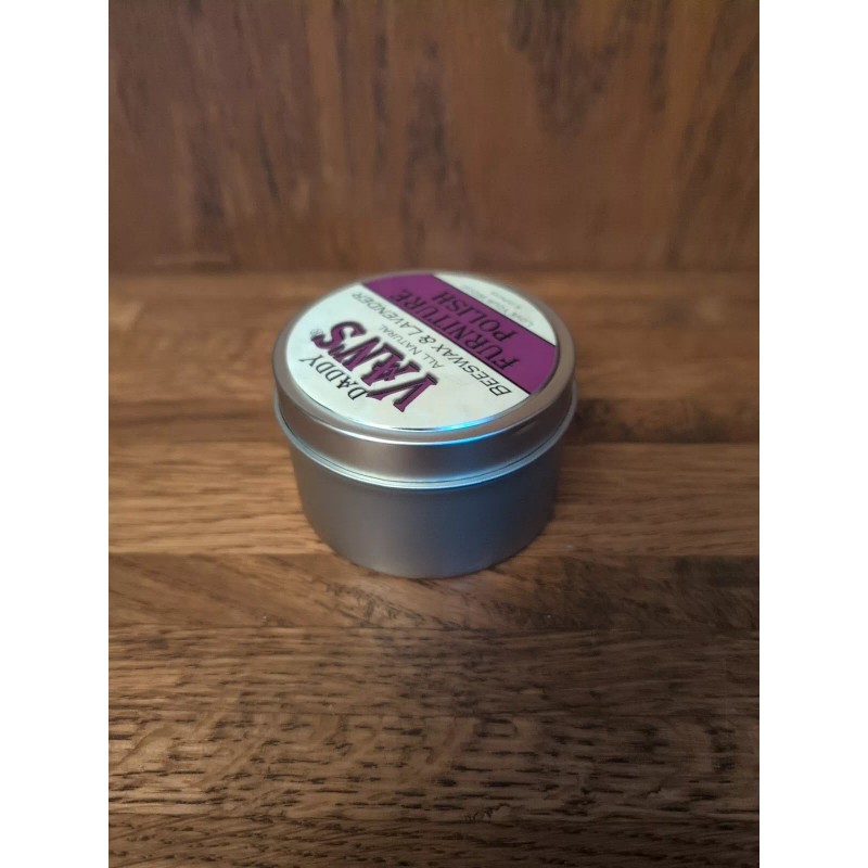 Daddy Van's All Natural Beeswax & Lavender Furniture Polish 6oz.