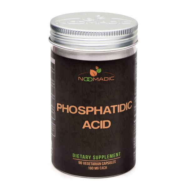 Phosphatidic Acid (PA), 90 Capsules | 160mg Each, Standardized to 50% Phosphatidic Acid