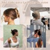 8 Pinzas Grandes para Cabello,Pinzas para Cabello Mate,Multicolor