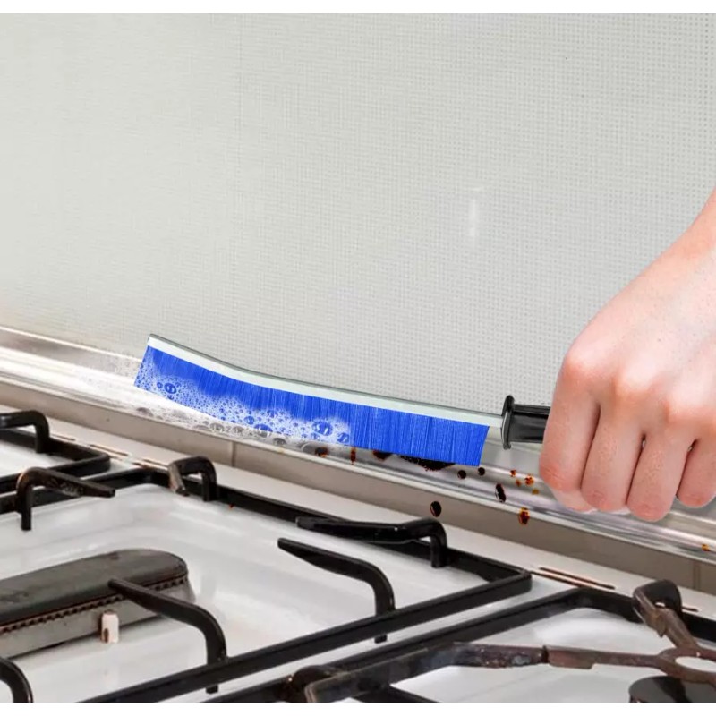 Crevice Cleaning Brush Gap Grout Hard Bristle Durable Stiff Tool
