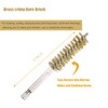 WENORA 10 Pack Bore Brush for Drill, Brass Bore Brush