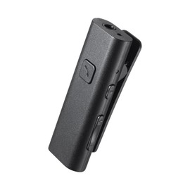 Sanwa Supply MM-BTCL1 Bluetooth Microphone, Clip Type, Small, Equipped with 3.5 mm Jack