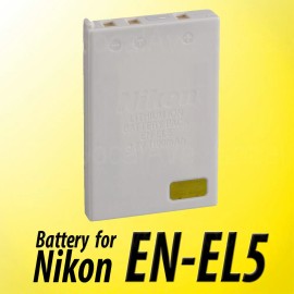 Nikon EN-EL5 Battery (1100mAh) - Compatible with MH-61 Charger