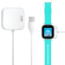 sylacor Charger Compatible with AT&T Amigo Jr Watch with 3.3 Feet Charger (White)