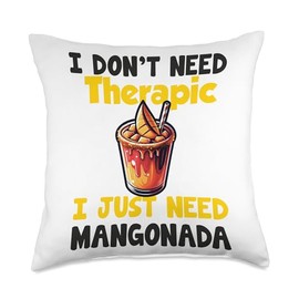 Mangonada Mango Chamoy Mexican Candy Comida Mexicana Mexico Throw Pillow
