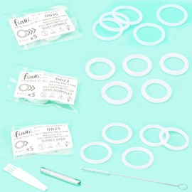 Replacement O Ring Kit for Zulu Echo Atlas ACE Glass Water Bottle Flip Lid Cap Repair