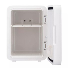 Frigidaire Gallery 9-Can or 6 Liter Beauty Lighted Mirror Fridge - White EFMIS172-WHITE (Renewed)