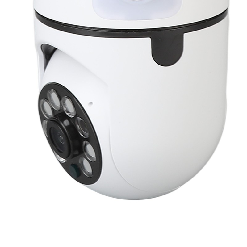 360 Degree Light Bulb Camera 1920 X 2160 Auto Tracking