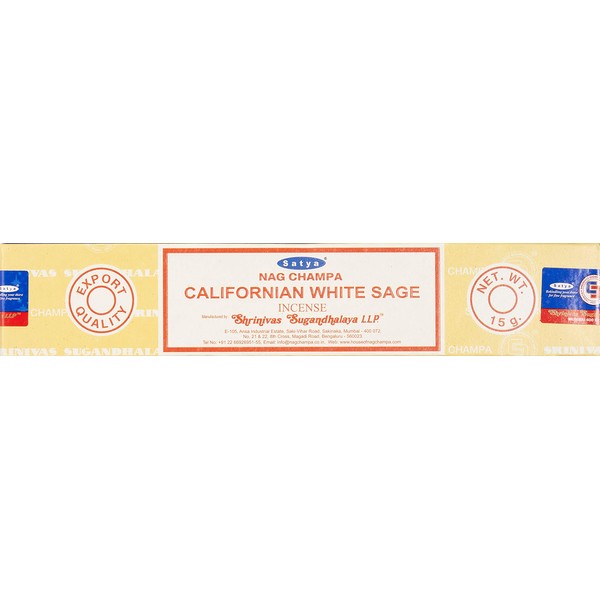 You International SATYA California White Sage 15g 3 Box Set