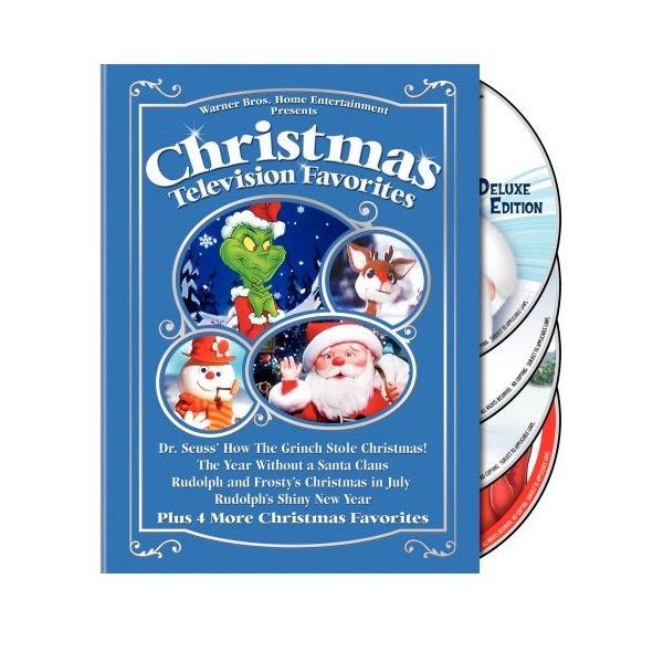 Christmas Television Favorites (Dr. Seuss' How the Grinch Stole Christmas! / The Year Without a Santa Claus / Rudolph and Frosty's Christmas in July / Rudolph's Shiny New Year / and More) [DVD]