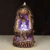 Puckator Skull Crystal Cave LED Backflow Incense Burner - Home