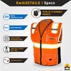 KwikSafety - Charlotte, NC - CLASSIC Safety Vest [JUMBO Pocket]