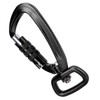 Carabiner Clip Auto Locking Square Bottom 360 Rotational Hook Accessory