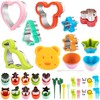 42Pcs Sandwich Cutters for Kids,Sandwich Cutter Shape Set for Kids