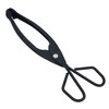 Straight Log Tongs Metal Fireplace Firepit Wood Coal Scissor Grabber