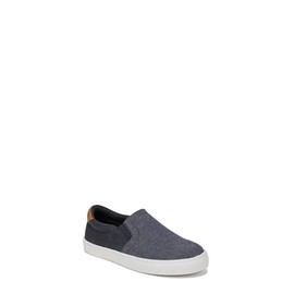 Dr. Scholl's Youth Boys Madison Kids Slip On Sneaker Oxide Blue Denim 1 M