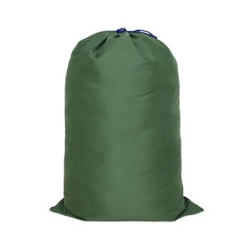 AIMALL Large Canvas Drawstring Bag, Multi-Purpose Storage Pouch, Army Green, Dirt-Proof, Available in Two Sizes: 29.1x47.2 Inches or 18.9x31.5 Inches