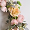 Fake Flower Simulation Garland Plastic Fake Flower Interior Door Wall