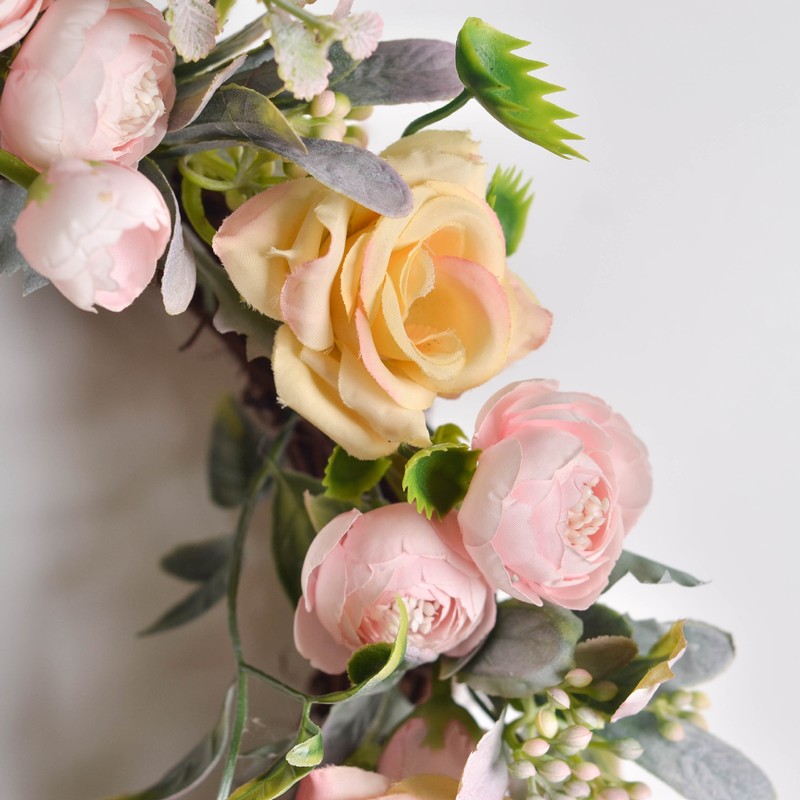 Fake Flower Simulation Garland Plastic Fake Flower Interior Door Wall