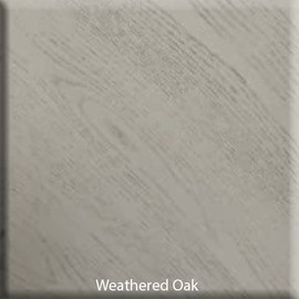 Toddler Bed Safety Guard Rail for Oxford Baby, Soho, Ozlo & Avalon Baby Convertible Cribs - Solid Wood Rail for Toddler Bed Conversion - Safety Rails for Children (Weathered Oak, Option 1)