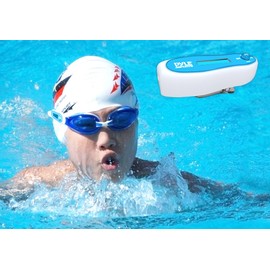 Pyle PSLPWMP5 Waterproof Pedometer and Lap/Calorie Counter with MP3 Player