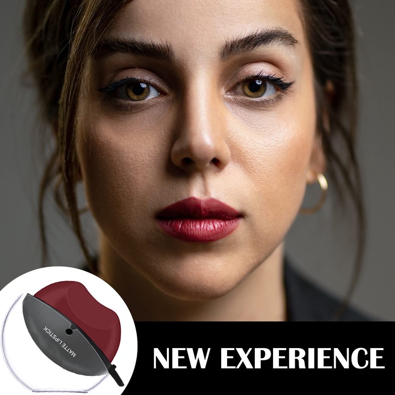 DAGEDA 3 Colors Matte Lipstick Set, Matte Velvet Lipstick Lip